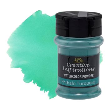 Creative Inspirations Watercolor Powder - Phthalo Turquoise, 38 grams