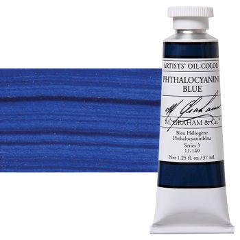 M. Graham Oil Color 37ml - Phthalo Blue