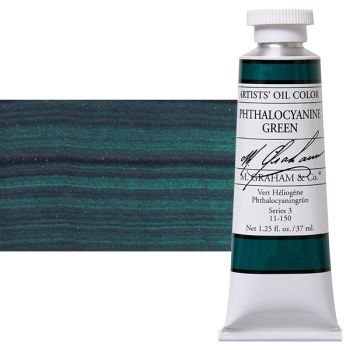M. Graham Oil Color 37ml - Phthalo Green