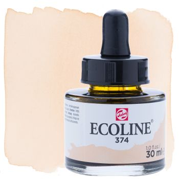 Ecoline Liquid Watercolor 30ml Pipette Jar Pink Beige