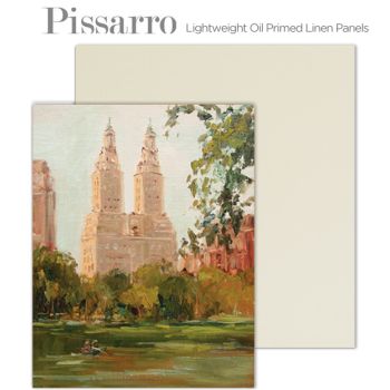 Pissarro Lightweight Oil Primed Plein Air Linen Panels