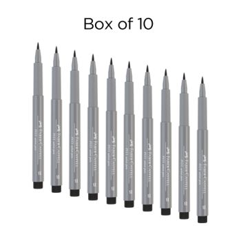 Faber-Castell Pitt Brush Pen Box of 10 No. 232 - Cold Grey 3