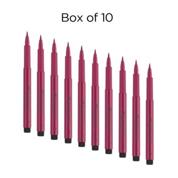 Faber-Castell Pitt Brush Pen Box of 10 No. 127 - Pink Carmine