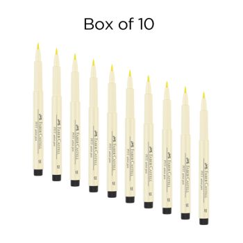 Faber-Castell Pitt Brush Pen Box of 10 No. 103 - Ivory 
