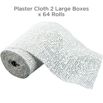 Creative Mark Plaster Cloth Rolls Extra Large Box of 64 Rolls
