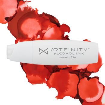 Artfinity Alcohol Ink - Poppy Red R1-8, 25ml