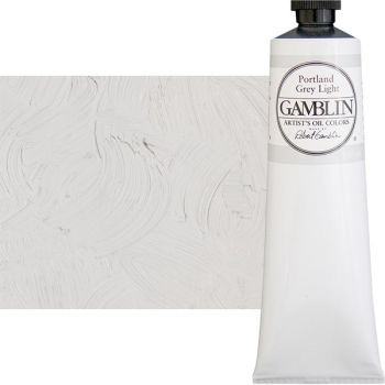 Gamblin Artists Oil - Portland Grey Light, 150ml Tube