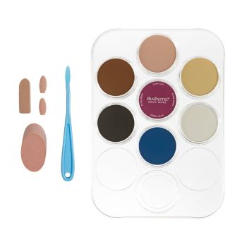 PanPastel Soft Pastels Set of 7 with Palette - Starter Portrait Kit