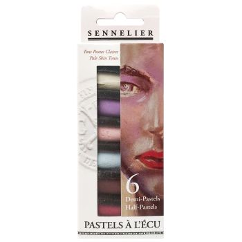 Sennelier Soft Pastel Half Stick Set Portrait Light