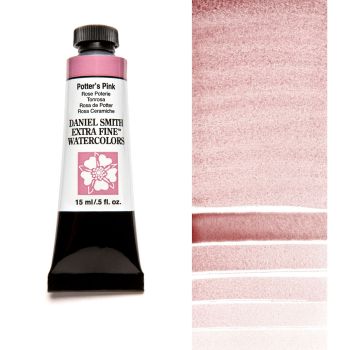 Daniel Smith Extra Fine Watercolors - Potter's Pink, 15 ml Tube
