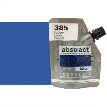 Sennelier Abstract Matt Soft Body Acrylic Primary Blue 60ml
