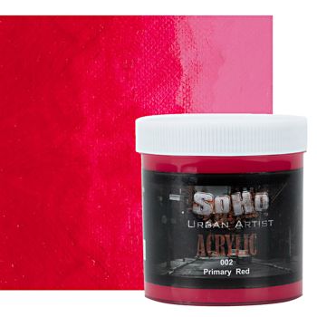 SoHo Urban Artists Heavy Body Acrylic - Primary Red, 500ml