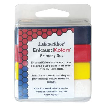 Enkaustikos EnkaustiKolors - Primary Colors (Set of 4)