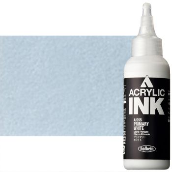 Holbein Acrylic Ink 100ml Primary White