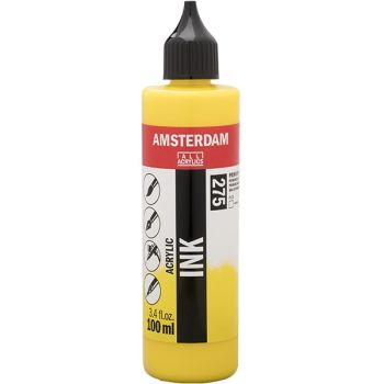 Amsterdam Acrylic Ink 100ml Primary Yellow