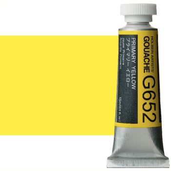 Holbein Artists Gouache 15ml Primary Yellow