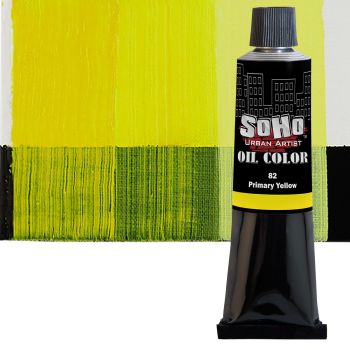 SoHo Artist Oil Color Primary Yellow 170ml Tube