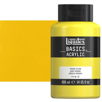 Liquitex Basics Acrylics 400ml Primary Yellow