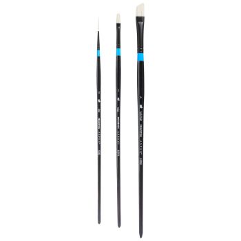Princeton Aspen Series 6500 Synthetic Brush - Favorites Set of 3, Long Handle