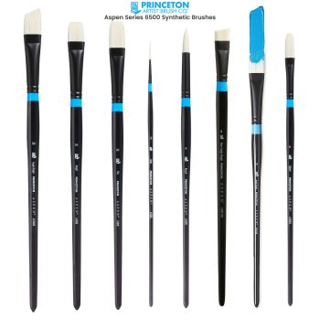 Princeton Aspen Series 6500 Synthetic Brushes