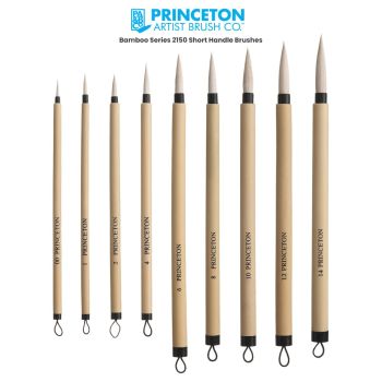 Princeton Bamboo Series 2150 Short Handle Brushes