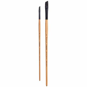 Princeton Catalyst Polytip Bristle Brushes - Angle Bright Set of 2