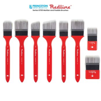 Princeton Redline Series 6700 Mottler and Paddle Brushes