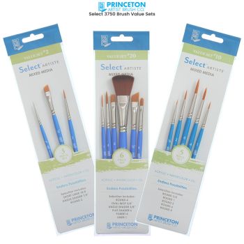 Princeton Brush Select Artiste Brush Set #15 - Wet Paint Artists' Materials  and Framing