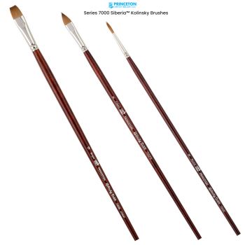 Princeton Series 7000 Siberia Natural Kolinsky Sable Brushes