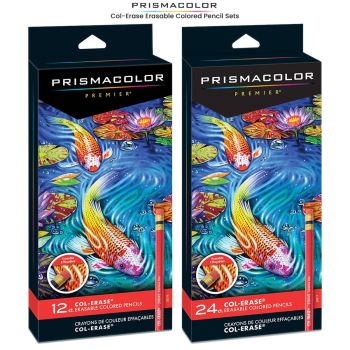 Prismacolor Col-Erase Erasable Colored Pencil Sets