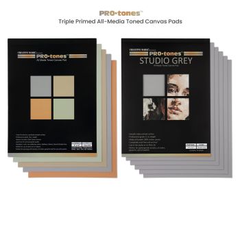 Pro-tones Professional Acrylic Primed Cotton Canvas Pads