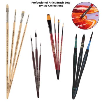 Professional Artist Try Collection Brush Sets