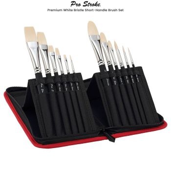 Pro Stroke Powercryl Short Handle Brushes