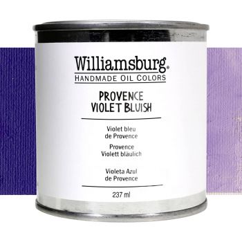 Williamsburg Handmade Oil Paint - Provence Violet Bluish, 237ml Can