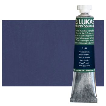 LUKAS Designer's Artist Gouache - Prussian Blue, 20ml Tube