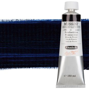Schmincke Mussini Oil Color 150 ml Prussian Blue