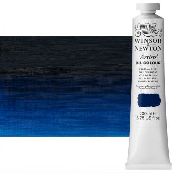 Winsor & Newton Artists' Oil Color 200 ml Tube - Prussian Blue