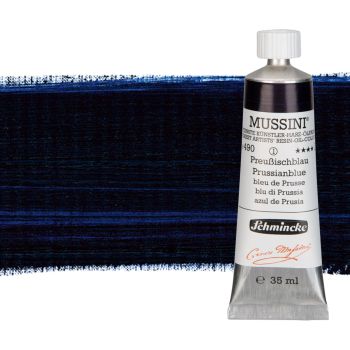 Schmincke Mussini Oil Color 35ml Tube - Prussian Blue