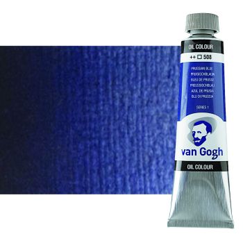 Van Gogh Oil Color, Prussian Blue 40ml Tube