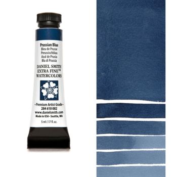 Daniel Smith Extra Fine Watercolors - Prussian Blue, 5 ml Tube