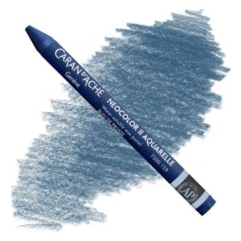 Caran d'Ache Neocolor II Water-Soluble Wax Pastels - Prussian Blue, No. 159