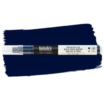 Liquitex Professional Paint Marker Fine (2mm) - Prussian Blue Hue