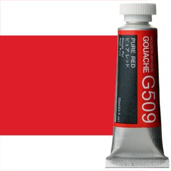 Holbein Artists' Gouache 15 ml Tube - Pure Red