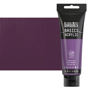 Liquitex Basics Acrylics 4oz Purple Gray