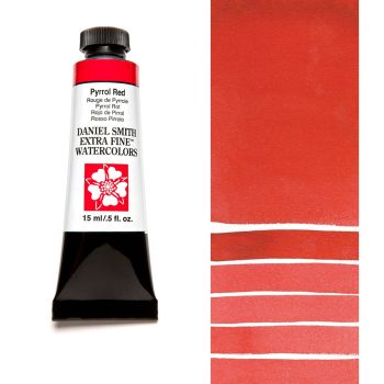 Daniel Smith Extra Fine Watercolors - Pyrrol Red, 15 ml Tube