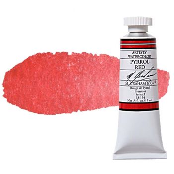 M. Graham Artists' Watercolor 15ml - Pyrrole Red