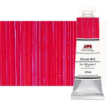 Michael Harding Handmade Artists Oil Color Pyrrole Red