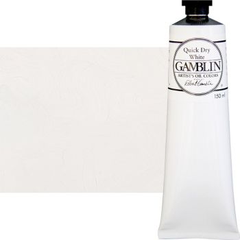 Gamblin Artists Oil - Fast Dry Titanium White, 150ml Tube