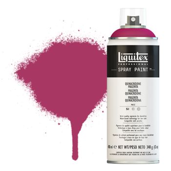 Liquitex Professional Spray Paint 400ml Can - Quinacridone Magenta