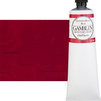 Gamblin Artist's Oil Color 150 ml Tube - Quinacridone Red